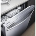 Samsung DW80M2020US 24 in. Top Control Dishwasher with Stainless Steel Interior Door and Plastic Tall Tub in Stainless Steel